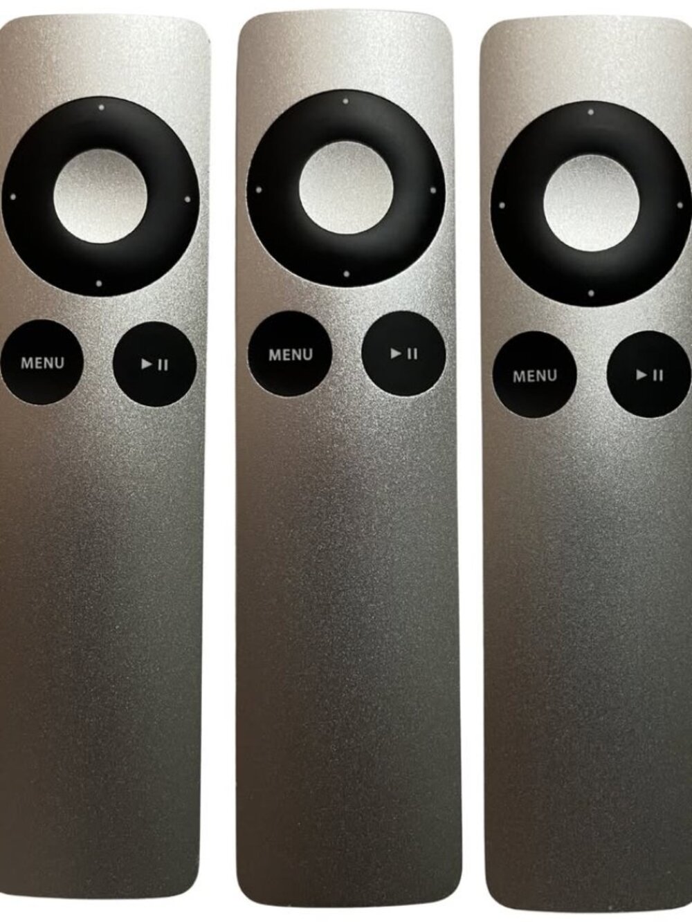 Lot of 3 Genuine Apple Remote A1294 Aluminum IR Working Apple TV 2nd 3rd Gen